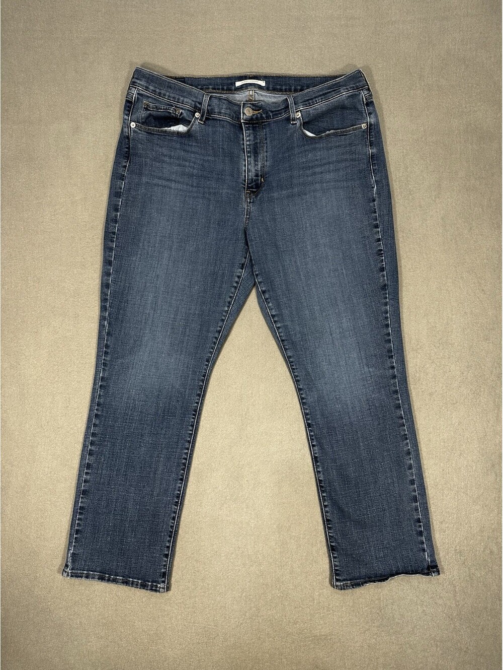 Levi’s Classic Straight Jeans Women’s 34x26 Blue Denim Mid Rise